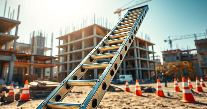 Escada Extensiva em Fibra de Vidro: Versatilidade e Segurança