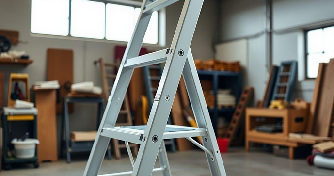 Escada Tesoura Fibra de Vidro Como Escolher a Ideal para Seu Projeto