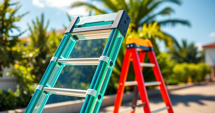 Escada de fibra de vidro extensível preço acessível e qualidade garantida